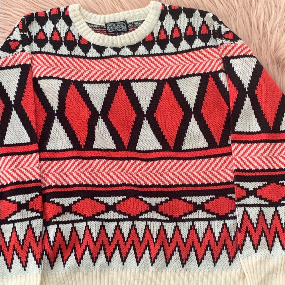 Lucca couture pink sweater NWOT